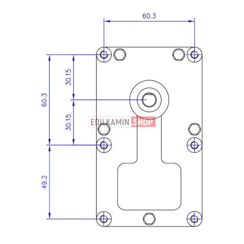 EDILKAMIN PELLET SZÁLLÍTÓ MOTOR 3RPM-Encoder