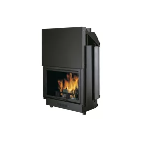   Edilkamin IDRO 100 LIft - vererzteres fa tüzelésű kandalló betét