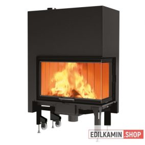   Edilkamin tűztérbetét windo 2 75 l bal oldali sarokba való / jobb saroküvegezés