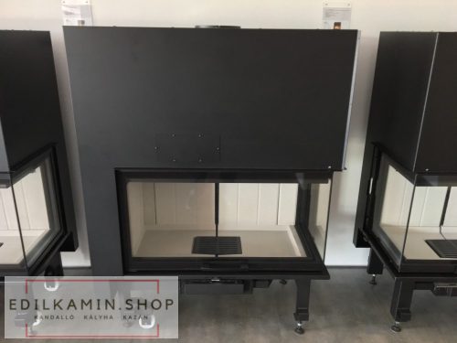 Edilkamin tűztérbetét windo 2 95 r jobbl oldali sarokba való / bal saroküvegezés