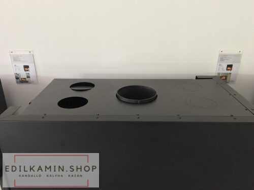 Edilkamin tűztérbetét windo 2 95 r jobbl oldali sarokba való / bal saroküvegezés