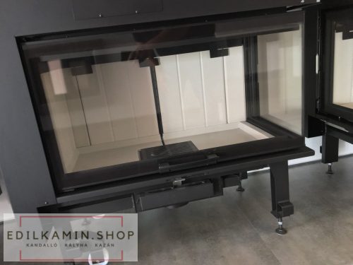 Edilkamin tűztérbetét windo 2 95 r jobbl oldali sarokba való / bal saroküvegezés