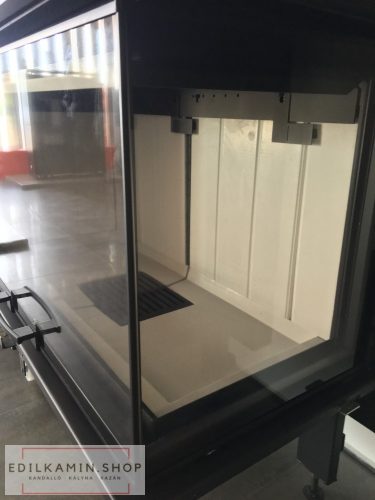 Edilkamin tűztérbetét windo 2 95 r jobbl oldali sarokba való / bal saroküvegezés