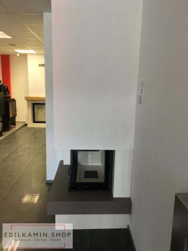 Edilkamin tűztérbetét windo 2 95 r jobbl oldali sarokba való / bal saroküvegezés