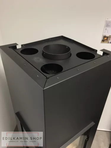 EDILKAMIN KAMINEINSATZ Windo2 50 V 12 KW mit Gebläsebelüftung für Heizung