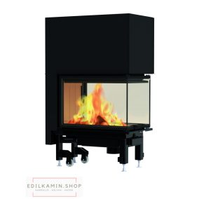 Edilkamin tűztérbetét windo 3 50 panoráma üvegezéssel 