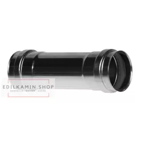   Edilkamin dupla belsomenetes nyak (h) / rozsdamentes inox 316/l szimplafalú ø 8cm tömítéssel