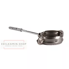   Edilkamin csotartó bilincs (d)/ rozsdamentes inox 316/l szimplafalú ø 8cm tömítéssel