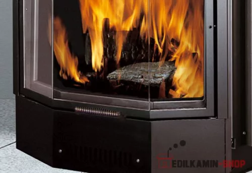 Edilkamin vízteres fatüzelésű kandalló acquatondo 22 prizmatikus